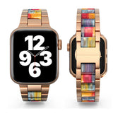 Apple Watch Ultra 49mm Kordon Wiwu Resin Steel Belt Metal Strap Kayış