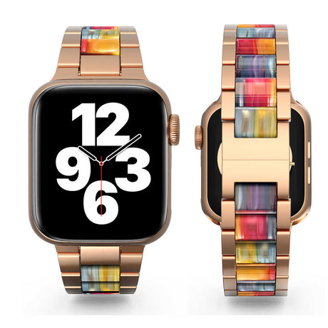 Apple Watch Ultra 49mm Kordon Wiwu Resin Steel Belt Metal Strap Kayış