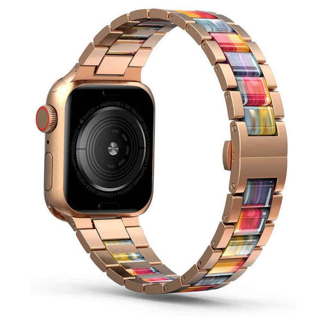 Apple Watch Ultra 49mm Kordon Wiwu Resin Steel Belt Metal Strap Kayış