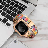 Apple Watch Ultra 49mm Kordon Wiwu Resin Steel Belt Metal Strap Kayış