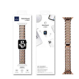 Apple Watch Ultra 49mm Kordon Wiwu Three Beads Set Auger Metal Strap Kayış