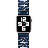 Apple Watch Ultra 49mm Kordon Wiwu Three Beads Set Auger Metal Strap Kayış