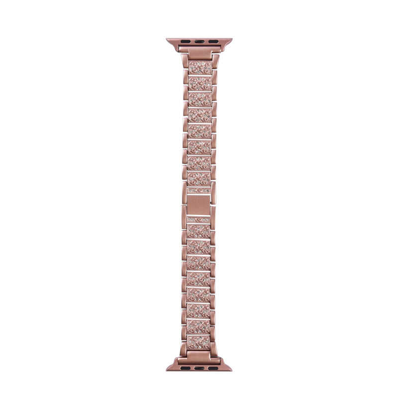 Apple Watch Ultra 49mm Kordon Wiwu Three Beads Set Auger Metal Strap Kayış
