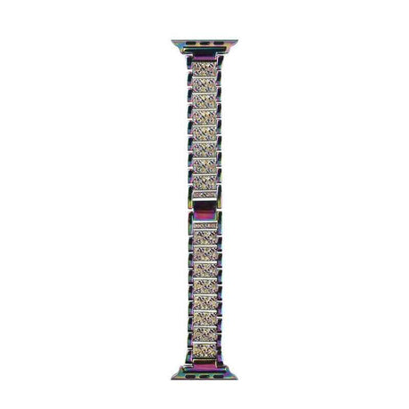 Apple Watch Ultra 49mm Kordon Wiwu Three Beads Set Auger Metal Strap Kayış