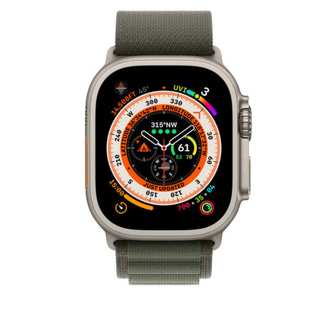 Apple Watch Ultra 49mm Kordon Wiwu WU-01 Hasır Örgü Strap Kayış