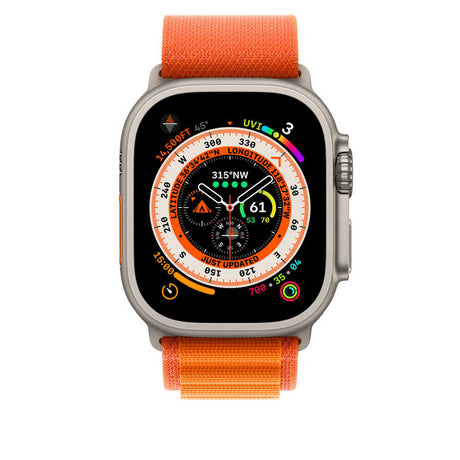 Apple Watch Ultra 49mm Kordon Wiwu WU-01 Hasır Örgü Strap Kayış