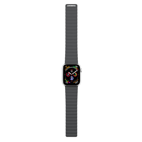 Apple Watch Ultra 49mm Kordon Youngkit Classical Magnetik Tak Çıkar Silikon Strap Kayış