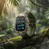 Apple Watch Ultra 49mm Mohseven iWatch Armor Silikon Kordon