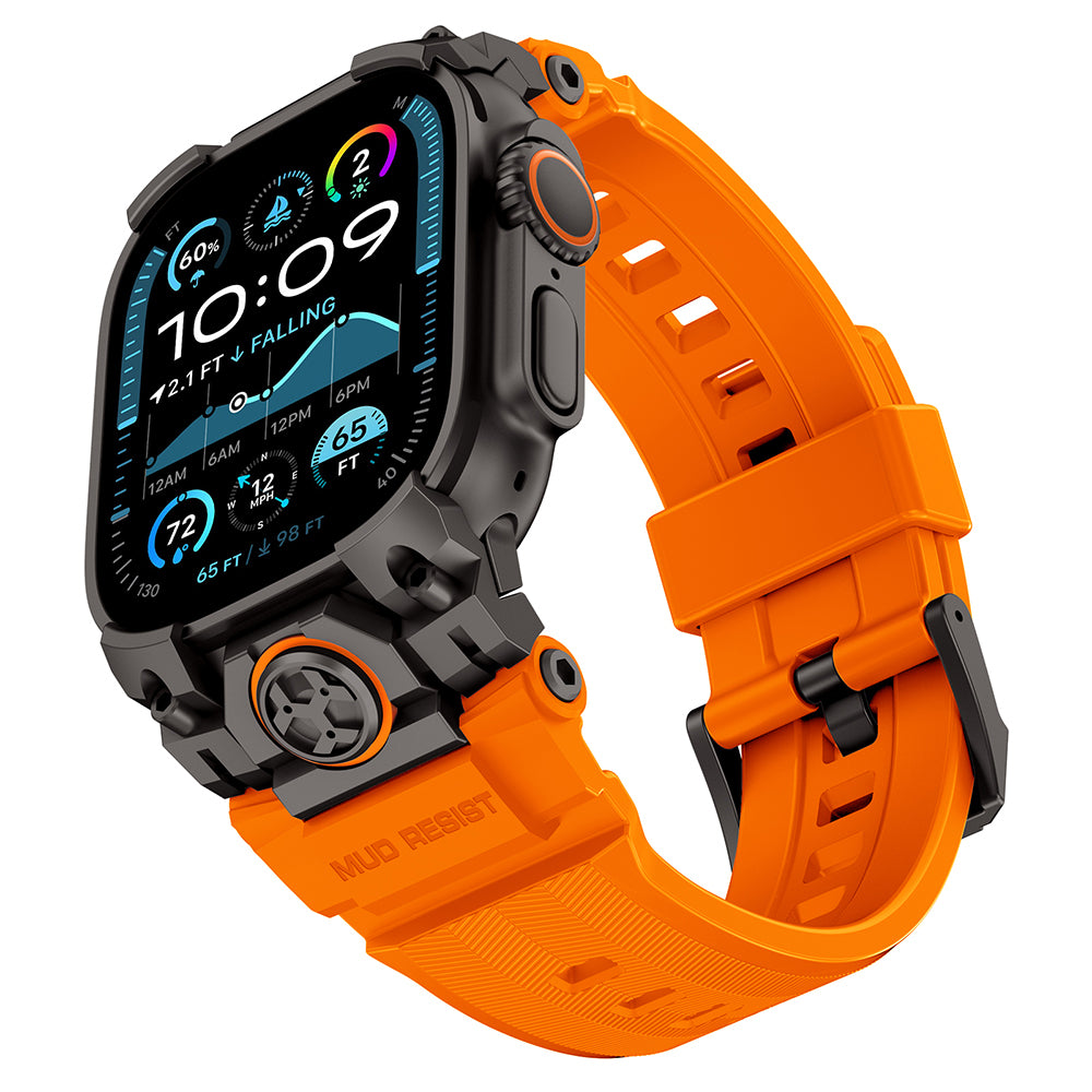 Apple Watch Ultra 49mm Mohseven iWatch Armor Silikon Kordon