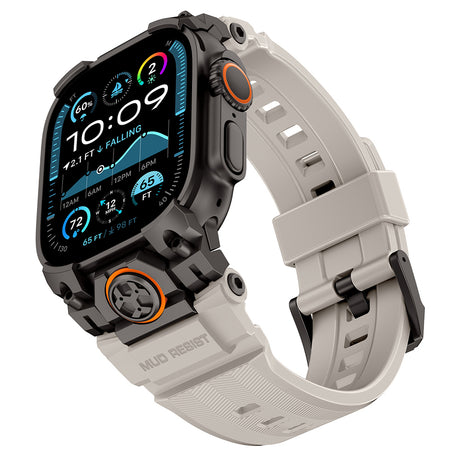 Apple Watch Ultra 49mm Mohseven iWatch Armor Silikon Kordon