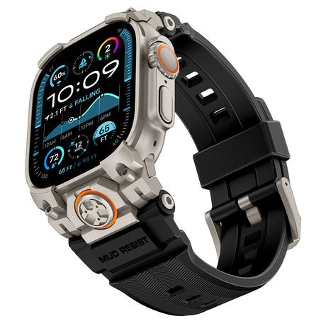 Apple Watch Ultra 49mm Mohseven iWatch Armor Silikon Kordon