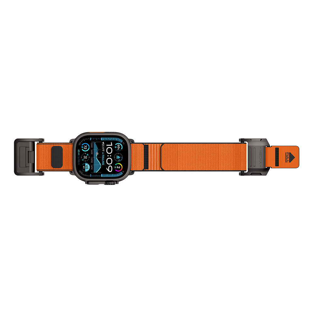 Apple Watch Ultra 49mm Mohseven iWatch Mecha Sport Hasır Kordon