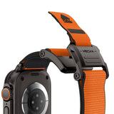 Apple Watch Ultra 49mm Mohseven iWatch Mecha Sport Hasır Kordon
