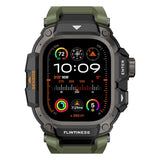 Apple Watch Ultra 49mm Mohseven iWatch Punk Fortress Serisi Kasa Koruyuculu Silikon Kordon