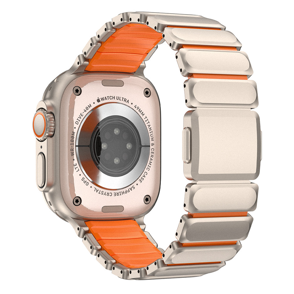 Apple Watch Ultra 49mm Mohseven iWatch Titancore No.2 Çelik Kordon