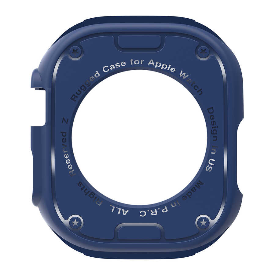 Apple Watch Ultra 49mm Silikon TPU Kasa Koruyucu Zore Watch Gard 17