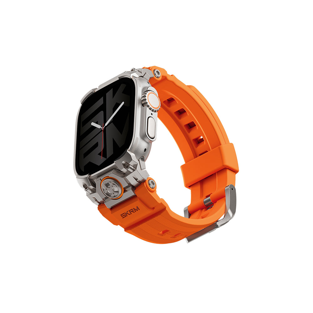 Apple Watch Ultra 49mm SkinArma Talon Serisi Suya Dayanıklı Silikon Kordon