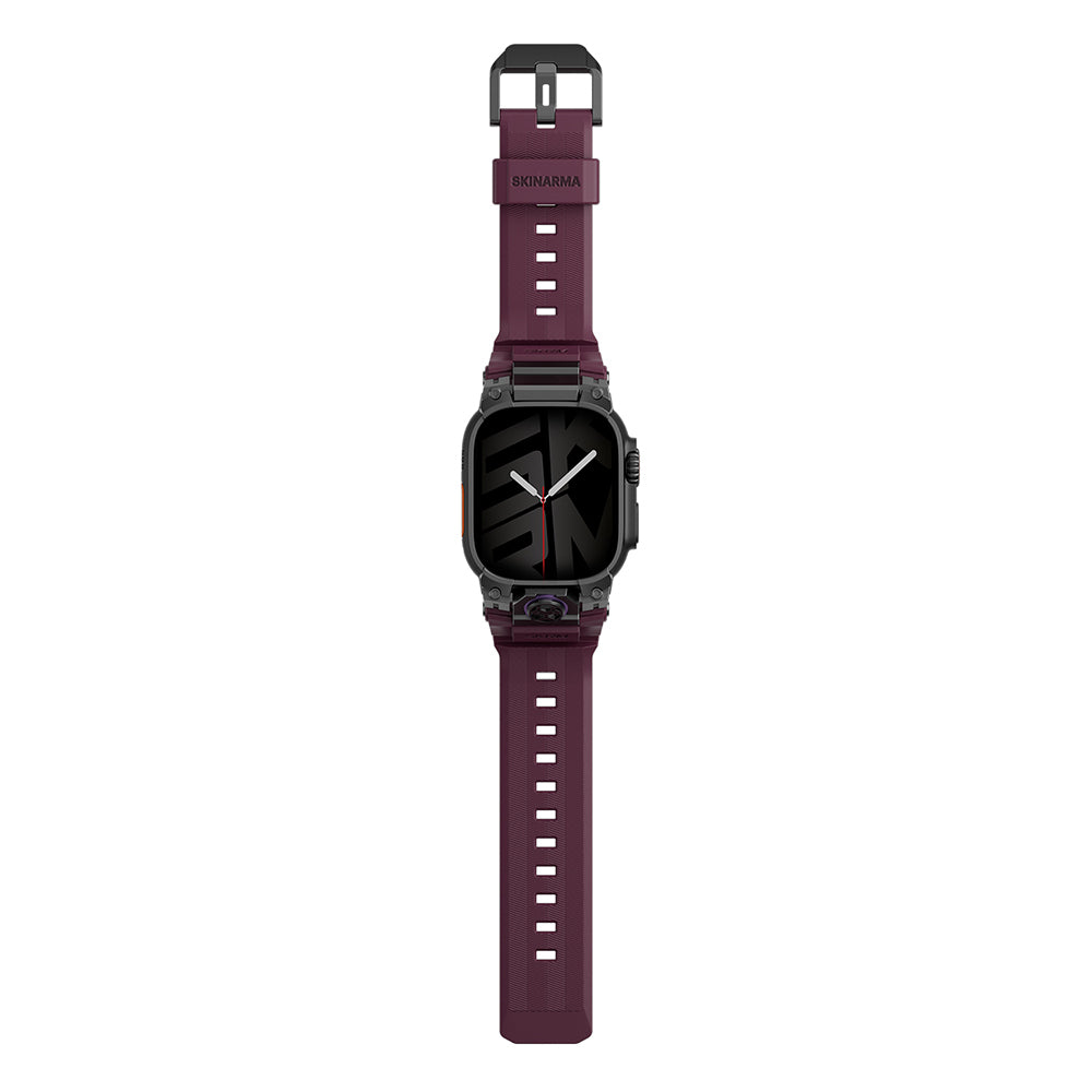 Apple Watch Ultra 49mm SkinArma Talon Serisi Suya Dayanıklı Silikon Kordon