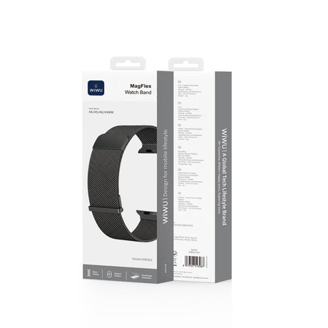 Apple Watch Ultra 49mm Wiwu MagFlex Secure Serisi Metal Kordon