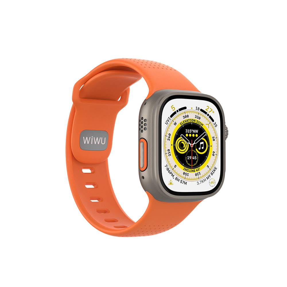 Apple Watch Ultra 49mm Wiwu Wi-WB0201 Comf Secur Serisi Silikon Kordon
