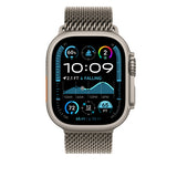 Apple Watch Ultra 49mm Zore KRD-100 Titanyum Hasır Kordon