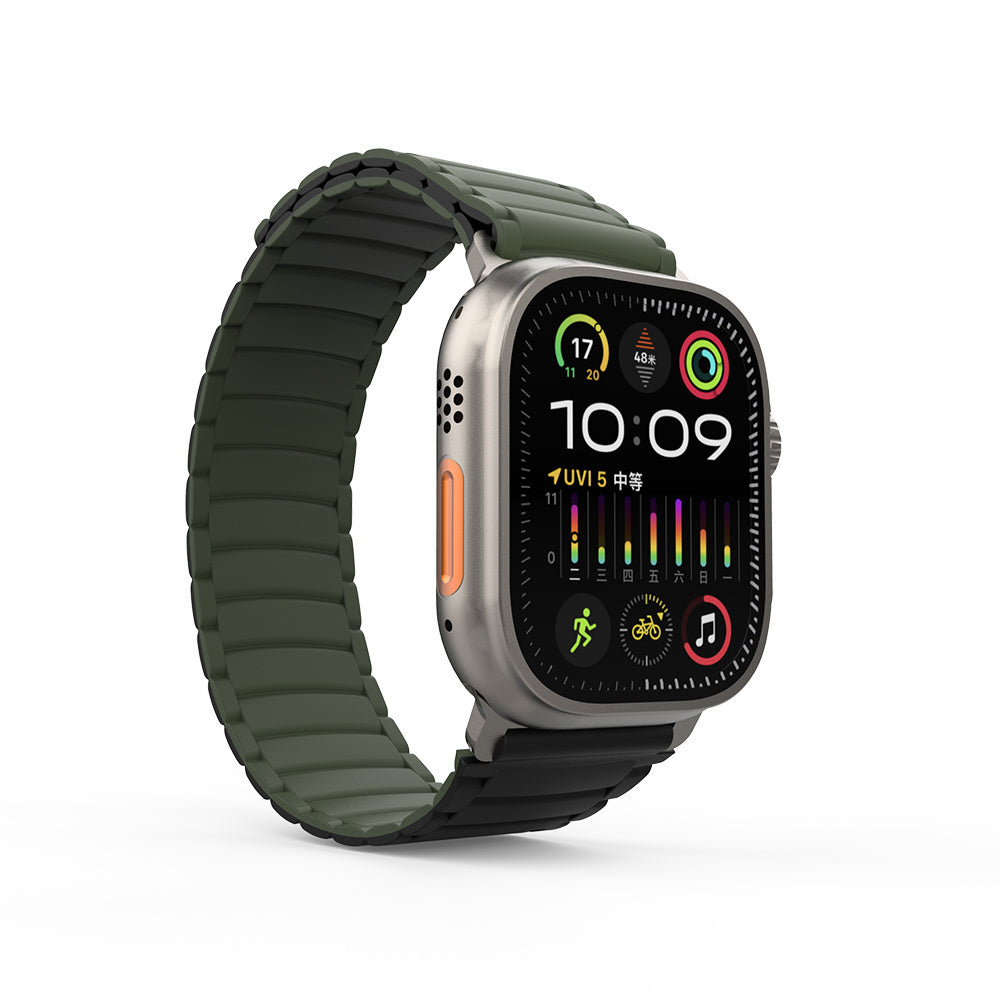 Apple Watch Ultra 49mm Zore KRD-122 Silikon Kordon Strap Kayış