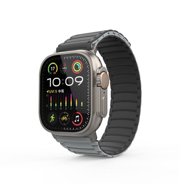 Apple Watch Ultra 49mm Zore KRD-122 Silikon Kordon Strap Kayış