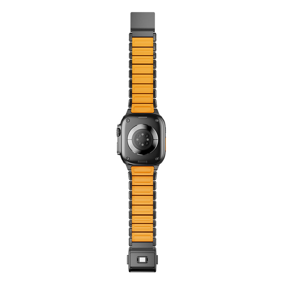 Apple Watch Ultra 49mm Zore KRD-152 Titanyum Silikon Kordon