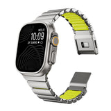 Apple Watch Ultra 49mm Zore KRD-152 Titanyum Silikon Kordon