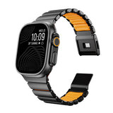 Apple Watch Ultra 49mm Zore KRD-152 Titanyum Silikon Kordon