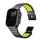 Apple Watch Ultra 49mm Zore KRD-152 Titanyum Silikon Kordon