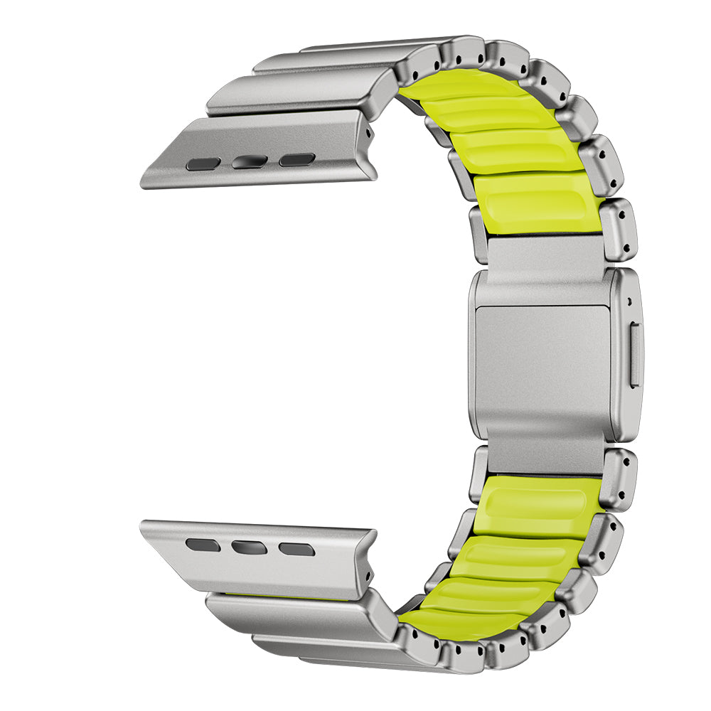Apple Watch Ultra 49mm Zore KRD-152 Titanyum Silikon Kordon