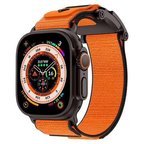 Apple Watch Ultra 49mm Zore KRD-154 Naylon Kumaş Hasır Örgülü Kordon