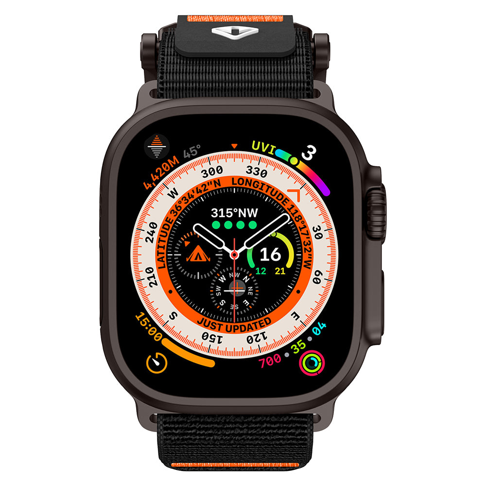 Apple Watch Ultra 49mm Zore KRD-154 Naylon Kumaş Hasır Örgülü Kordon