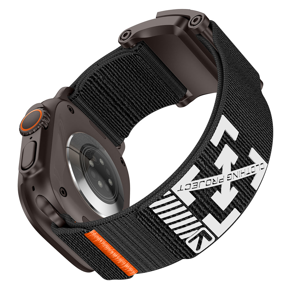 Apple Watch Ultra 49mm Zore KRD-154 Naylon Kumaş Hasır Örgülü Kordon