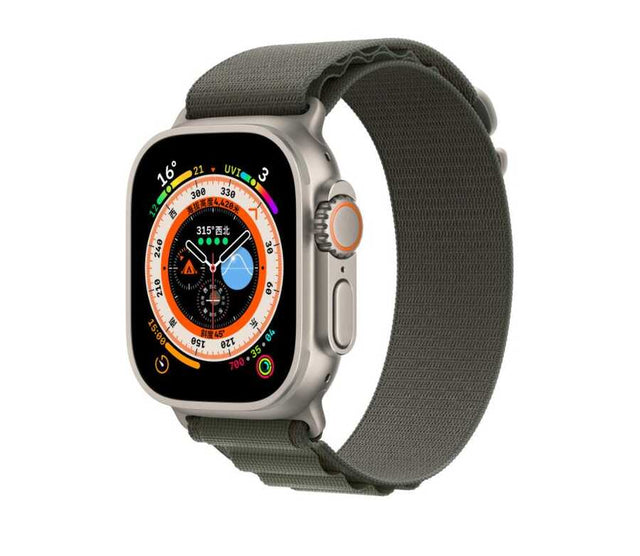 Apple Watch Ultra 49mm Zore KRD-74 Hasır Kordon