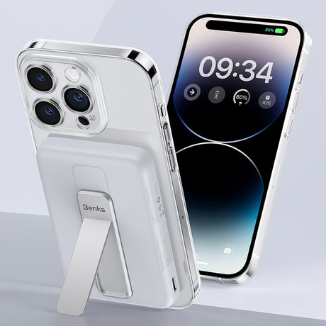 Benks MP08 M-safe Magnetik Standlı İnce Tasarımlı Powerbank 10000mAh