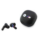 BMW Orjinal Lisanslı ENC Teknolojili PU Karbon Tasarımlı Kulakiçi TWS Bluetooth Kulaklık M Edition Metal Logolu v5.4