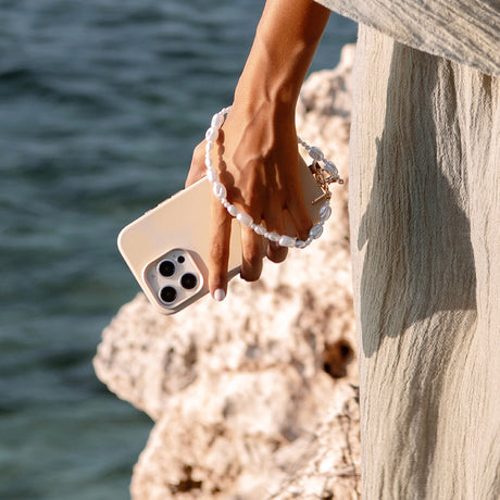 Coehl Perla Serisi İnci Tasarımlı Telefon Askı Aparatı