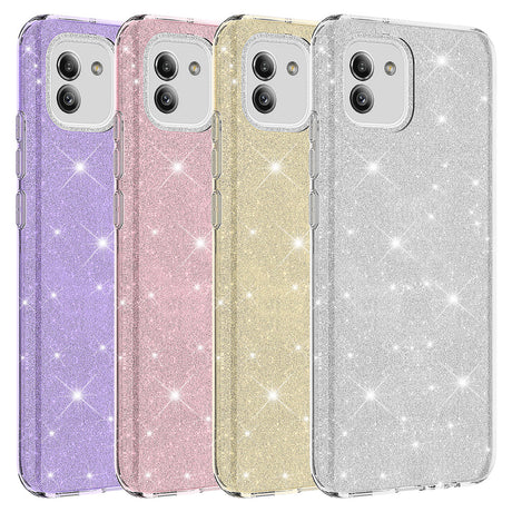 Galaxy A03 Kılıf Zore Shining Silikon
