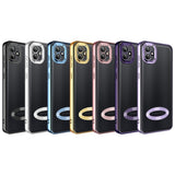 Galaxy A04 Kılıf Kamera Korumalı Logo Gösteren Zore Omega Kapak