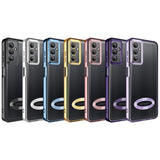 Galaxy A04S Kılıf Kamera Korumalı Logo Gösteren Zore Omega Kapak