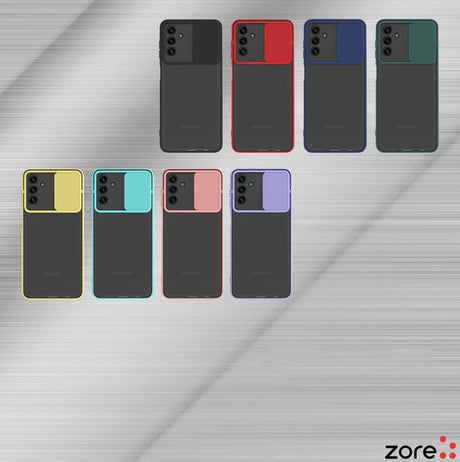 Galaxy A04S Kılıf Zore Lensi Kapak