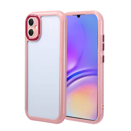 Galaxy A05 Kılıf Kamera Korumalı Renkli Kenar ve Çerçeve Tasarımlı Zore Vitamin Kapak