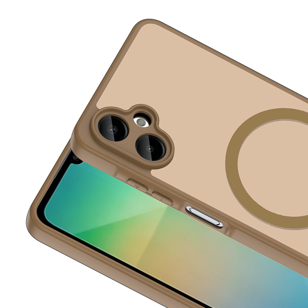 Galaxy A06 Kılıf M-safe Şarj Özellikli Zore Babet Kapak