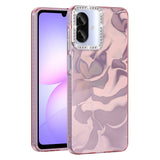 Galaxy A07 Kılıf Airbagli Parlak Taş Detay Tasarımlı Zore Esila Kapak
