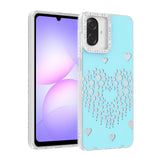 Galaxy A07 Kılıf Damla Taşlı Zore Rivas Sert PC Kapak