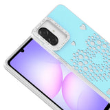 Galaxy A07 Kılıf Damla Taşlı Zore Rivas Sert PC Kapak