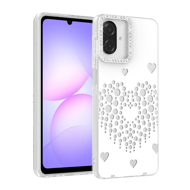 Galaxy A07 Kılıf Damla Taşlı Zore Rivas Sert PC Kapak