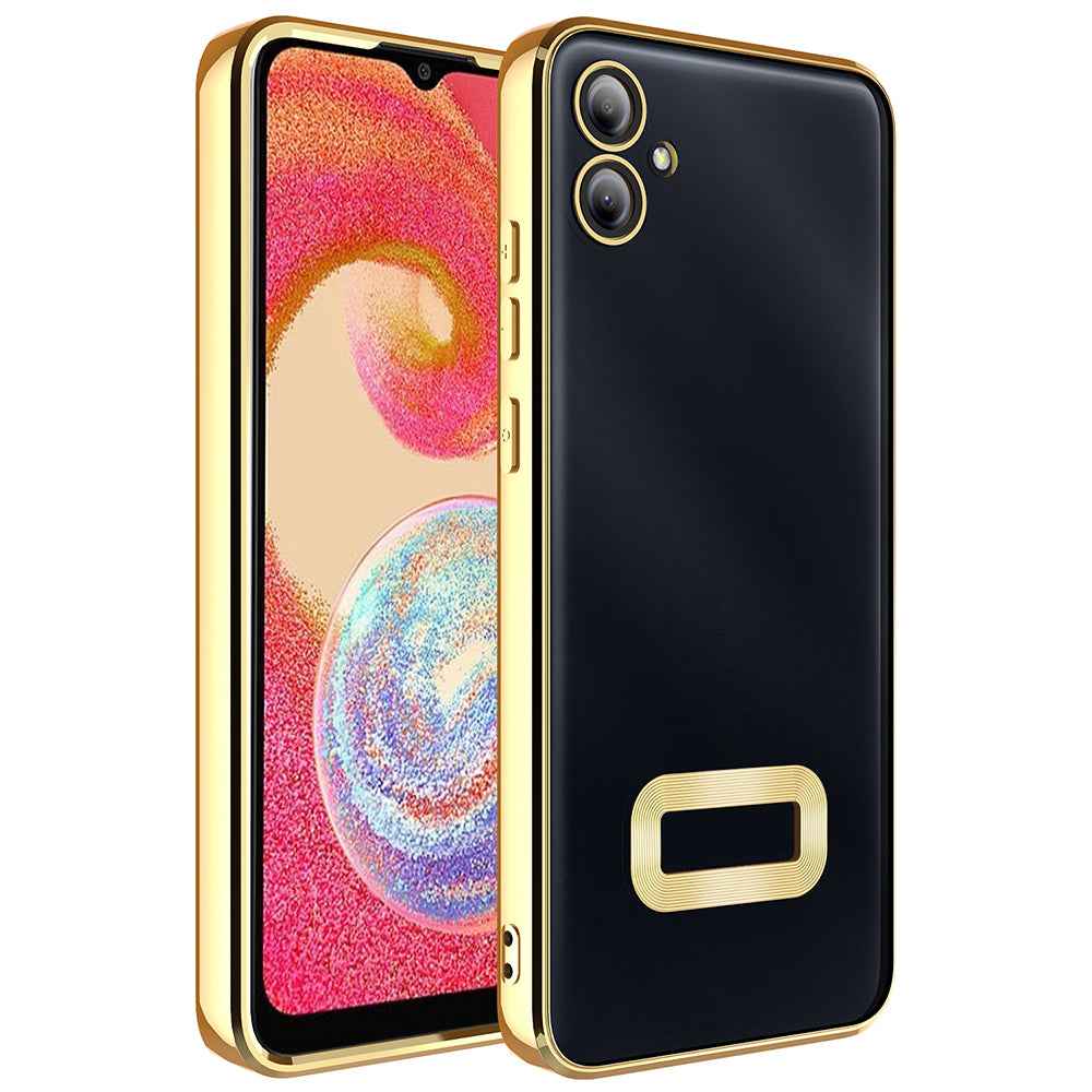 Galaxy A07 Kılıf Kamera Korumalı Logo Gösteren Zore Omega Kapak